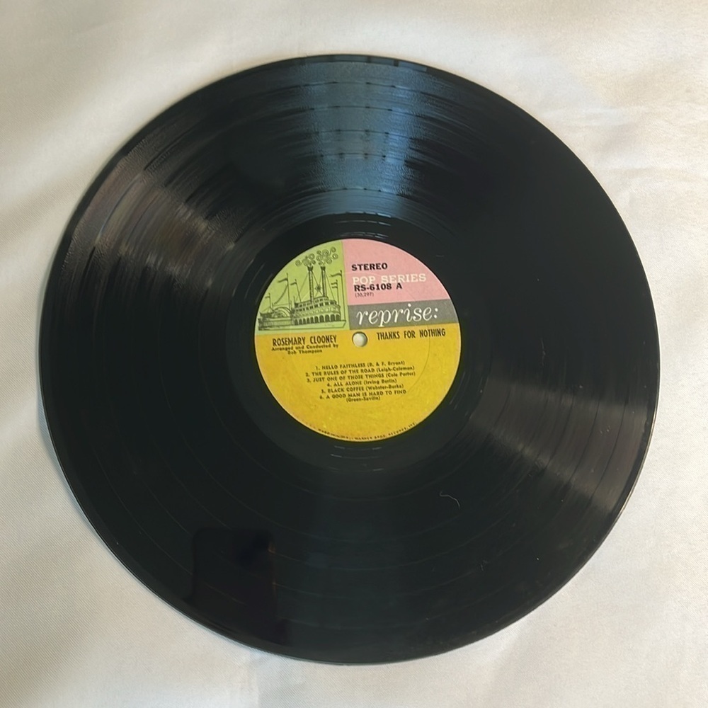 ROSEMARY CLOONEY - "THANKS FOR NOTHING" VINYL RECORD ✨✨✨ - Picture 3 of 4